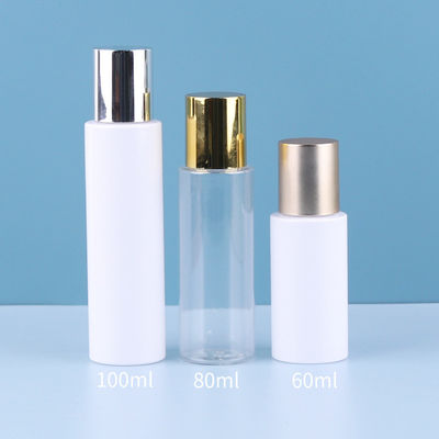 quality 100 ml plastic 80 ml witte container cosmetische fles voor olie cosmetische factory